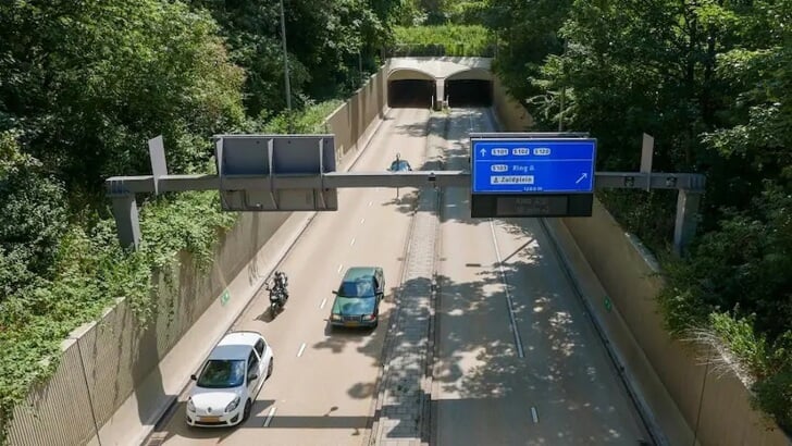 De Maastunnel. Foto: Gemeente Rotterdam