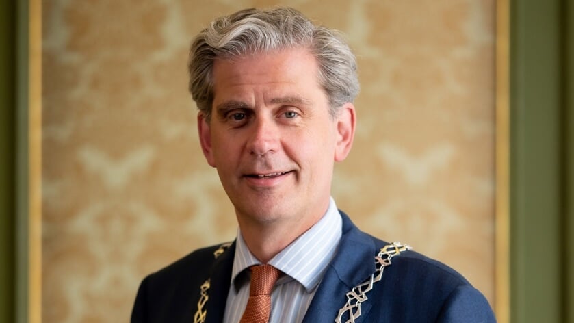 Wouter Kolff, nu burgemeester van Dordrecht. Foto: Michel ter Wolbeek/Gemeente Dordrecht