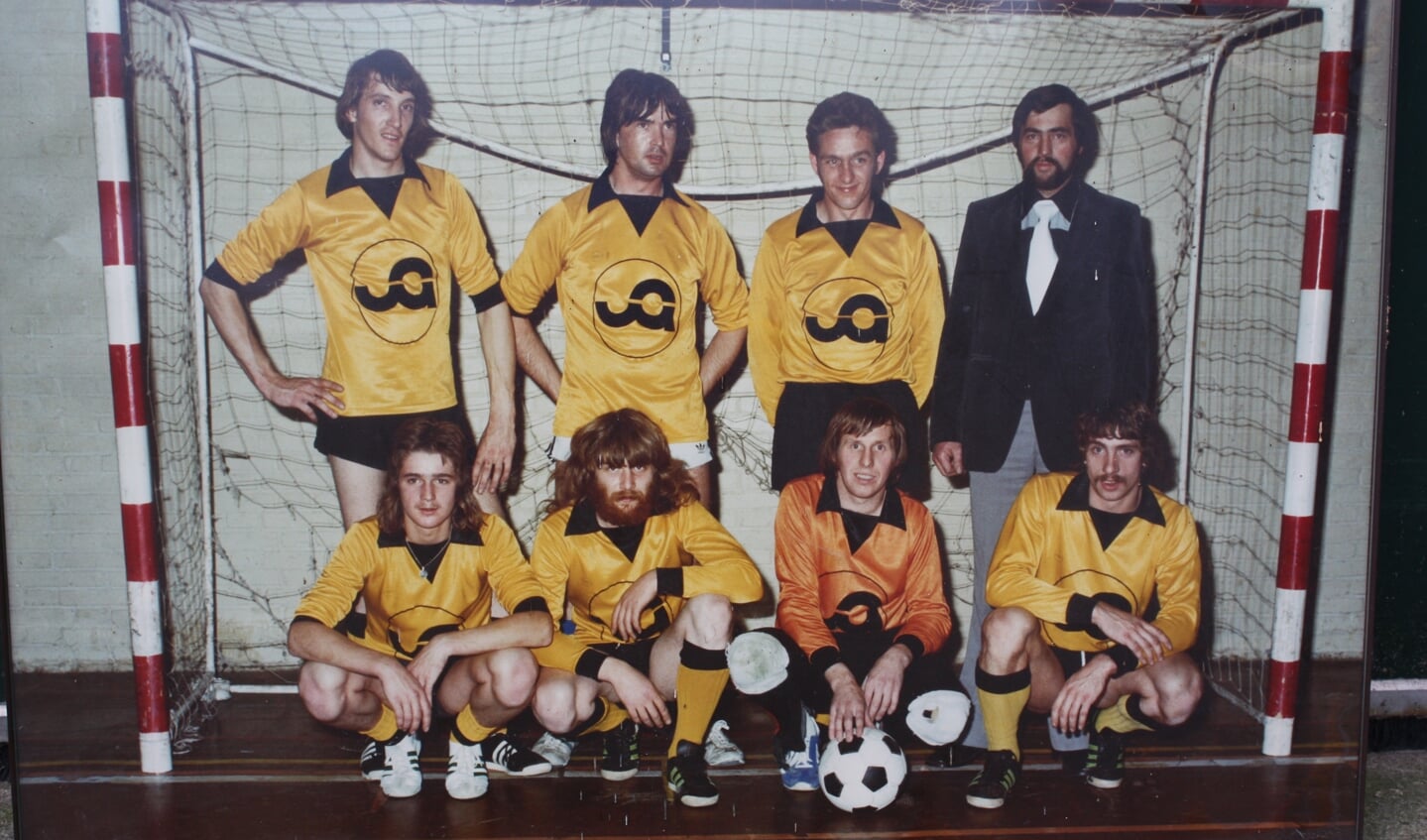 Het team van FC Geerts in 1978
