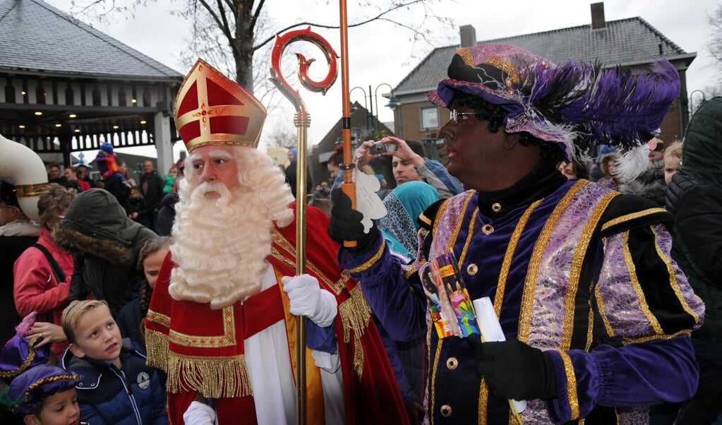Archieffoto van de intocht van Sinterklaas in 2015
