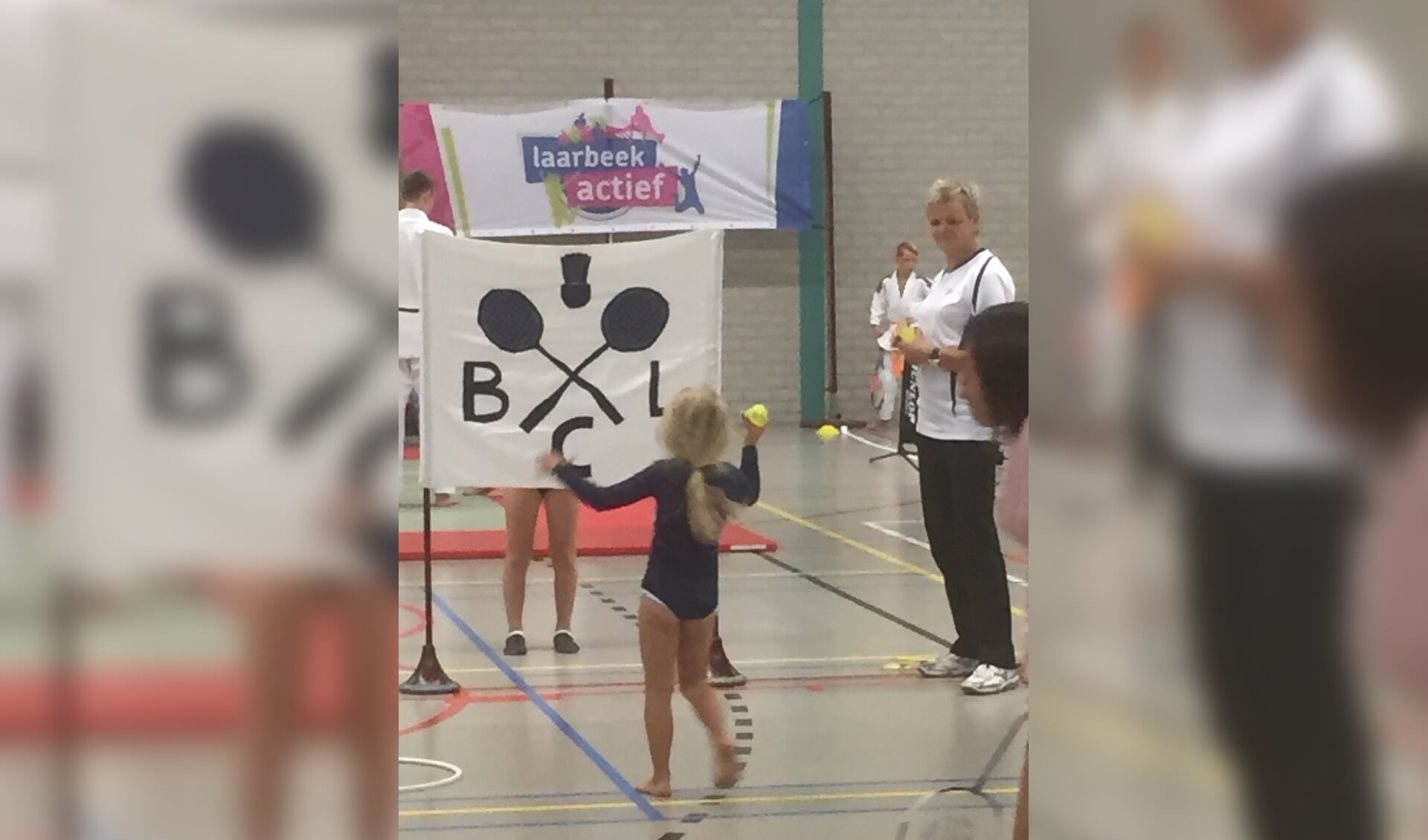 Badminton Club Lieshout was ook bij 'Laarbeek Sportief' erg in trek