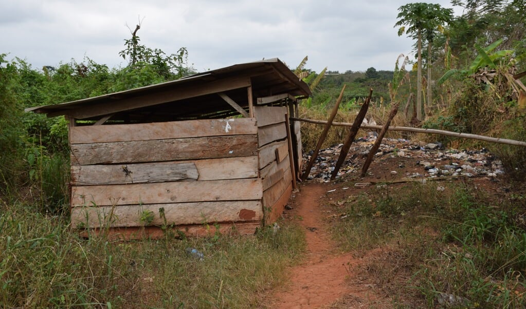 Toilet in Ghana