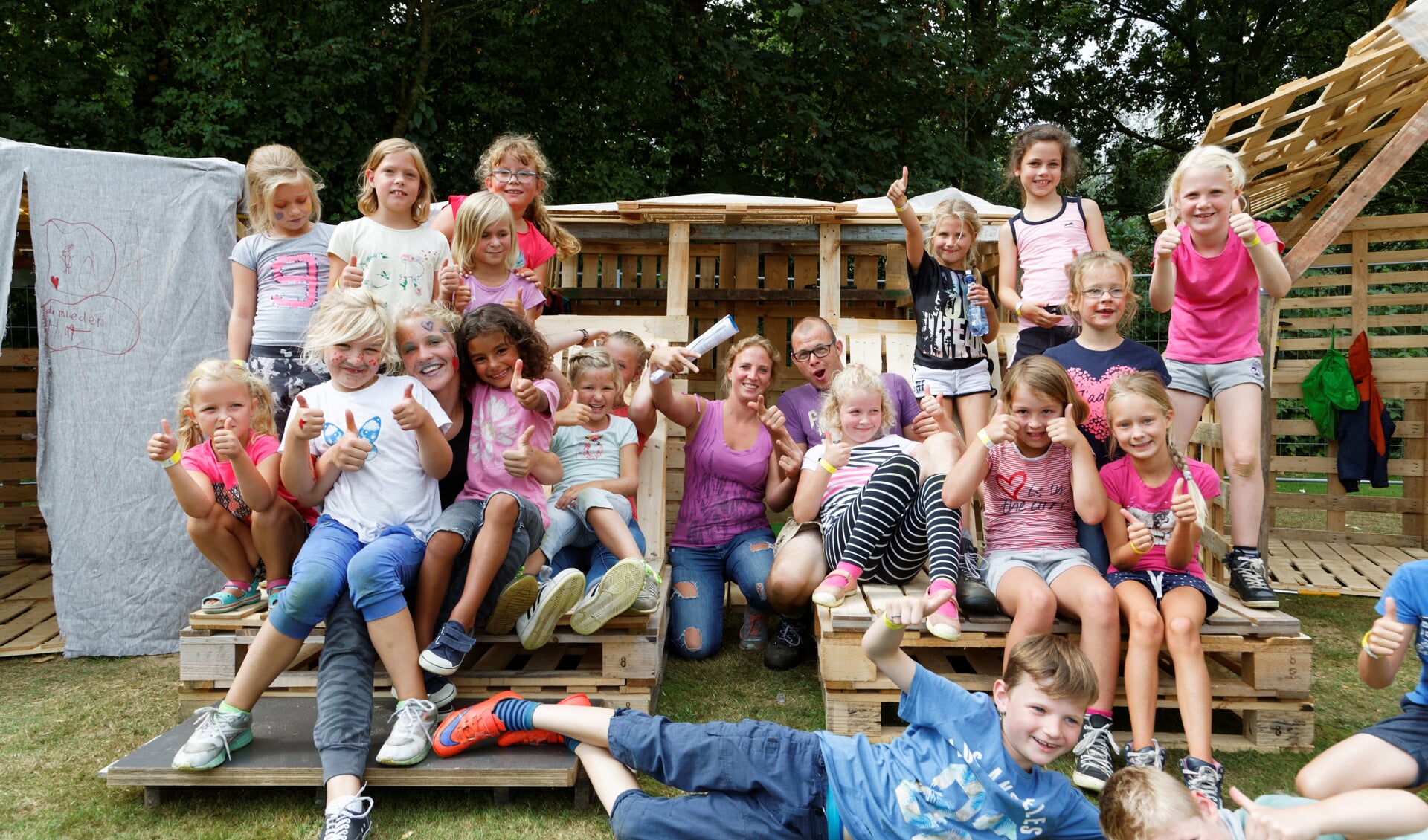 Archieffoto Kindervakantieweek Lieshout 2016
