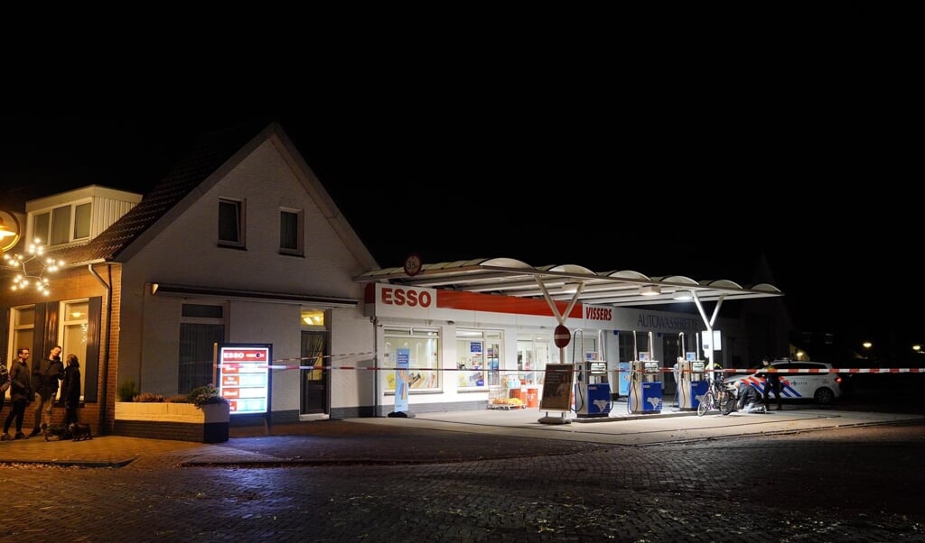 Het ESSO-tankstation in Beek en Donk werd tweemaal overvallen