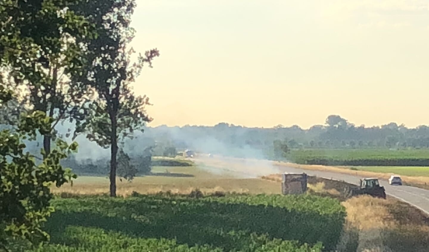 Bermbranden Broekdalerbaan Beek en Donk 