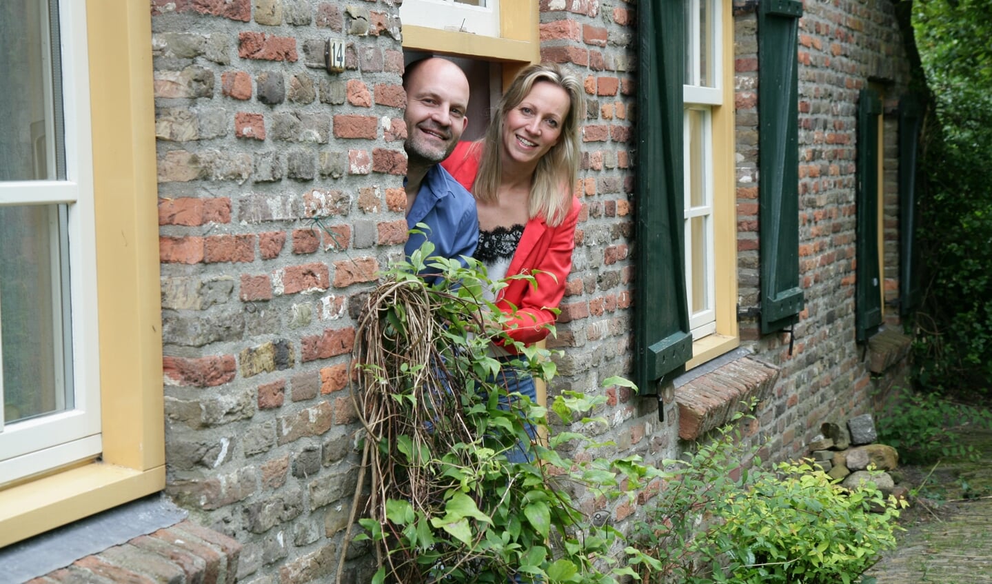 De nieuwe bewoners: Bert van Kuijck en Maike Verhagen