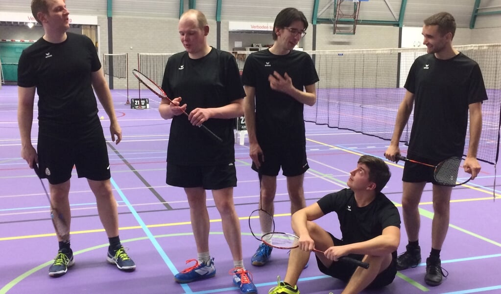 BCL-H1/BouwCenter Swinkels zal komend seizoen het hoogst spelende team van Badminton Club Lieshout worden