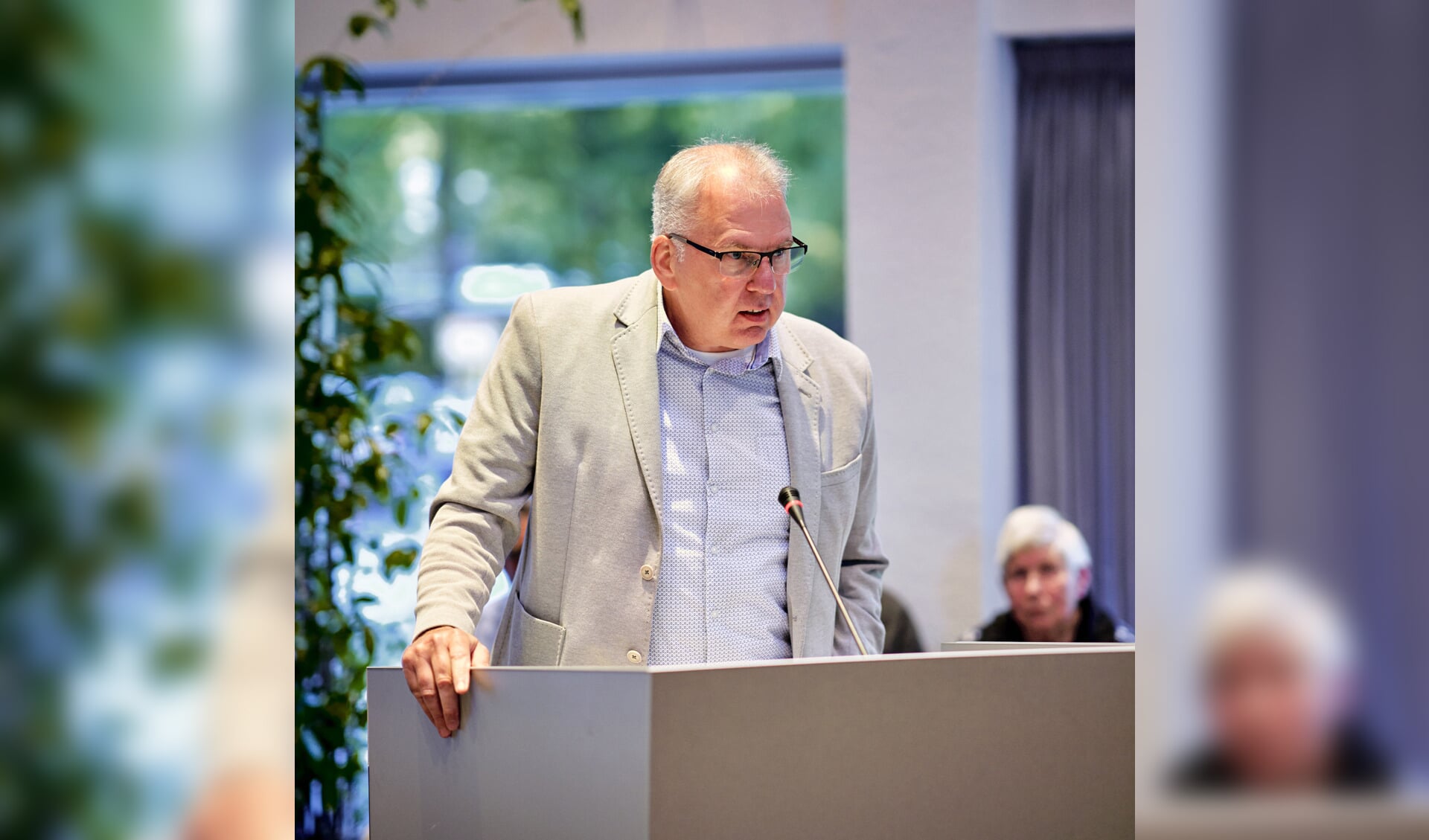 Ronnie Tijssen, de nieuwe fractievoorzitter van Partij Nieuw Laarbeek