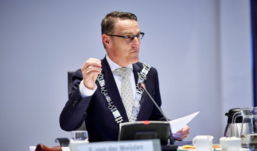 Burgemeester Frank van der Meijden | Fotonummer: 32f0ec