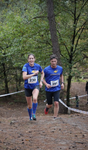 Anne Smeets in actie op de Duvelsberg, samen met Coen Sanders op weg naar de overwinning | Fotonummer: 37d661