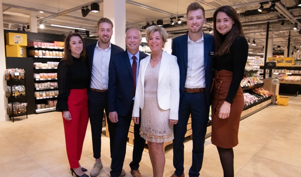 Familie van den Bogaard bij de opening van Jumbo Beek en Donk (mei 2019)