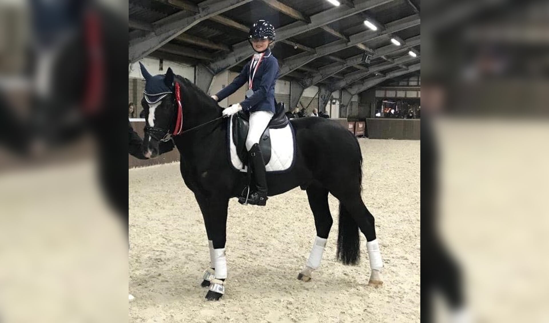 Claire Vermaes met haar pony Matcho ‘D’ van Prinsenhof’s