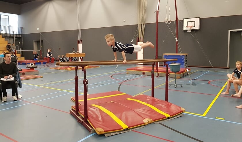 Jace Raaijmakers in actie tijdens de clubkampioenschappen | Fotonummer: 814a22