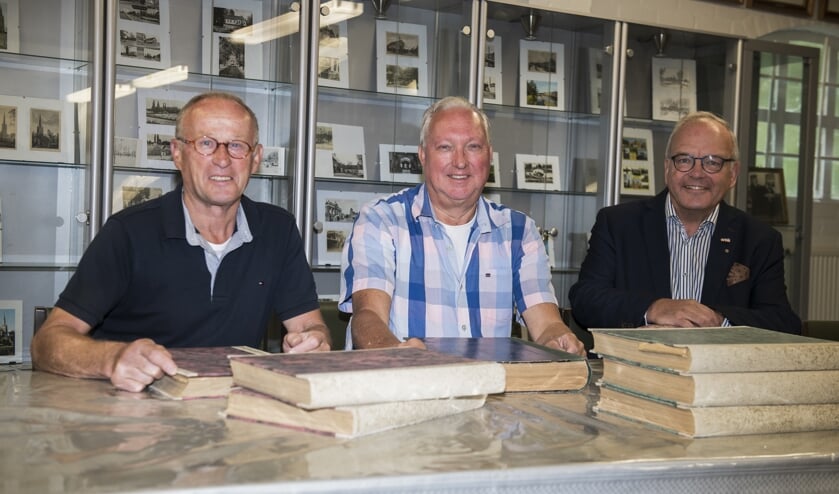 Vlnr: Jan Dekkers, Guido Klessens en Louis Doomernik | Fotonummer: d78473