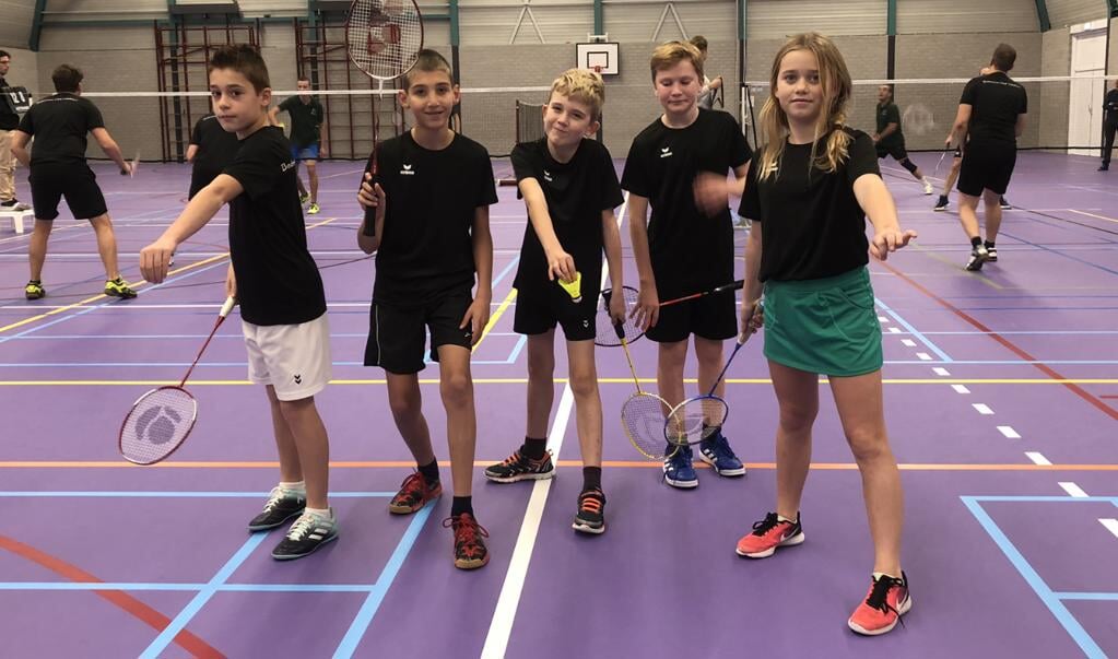 De jeugd krijgt volop ruimte bij Badminton Club Lieshout