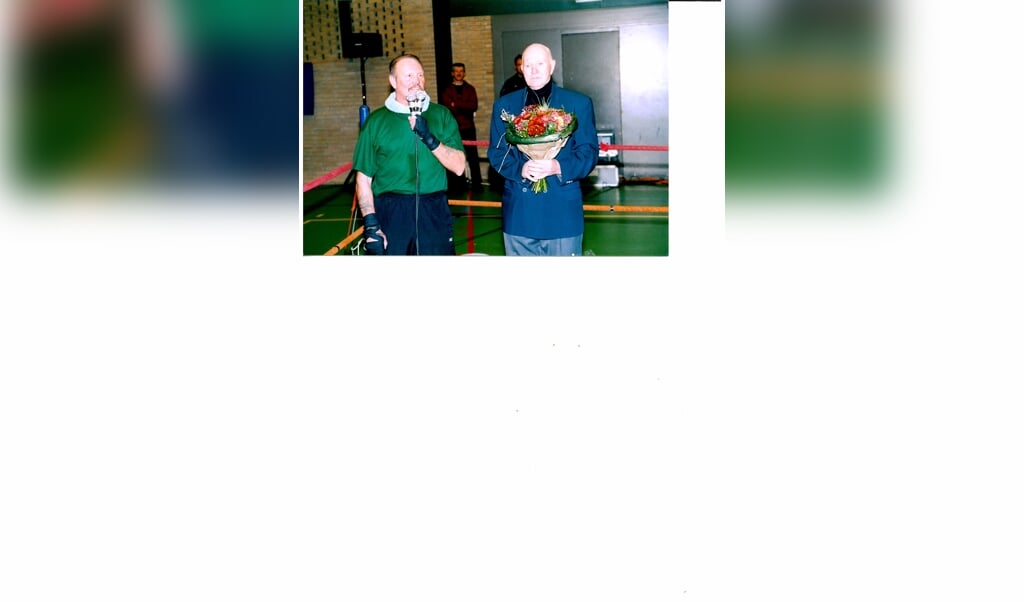 Riny Heesakkers (l) en Will Rutte in 1998