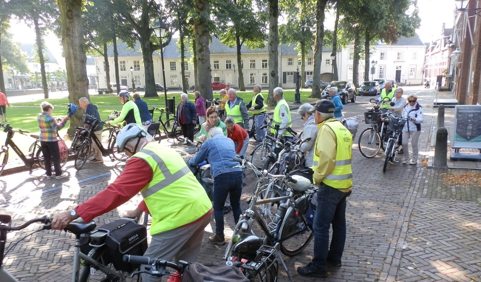 KBO Lieshout op fietsvakantie in de omgeving van Westelbeers, augustus 2019