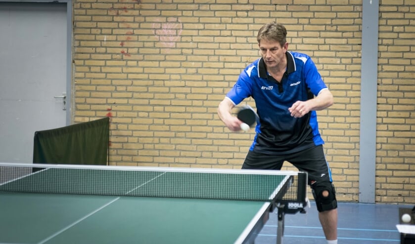 Mark Rovers bezig aan zijn wedstrijd | Fotonummer: fea423