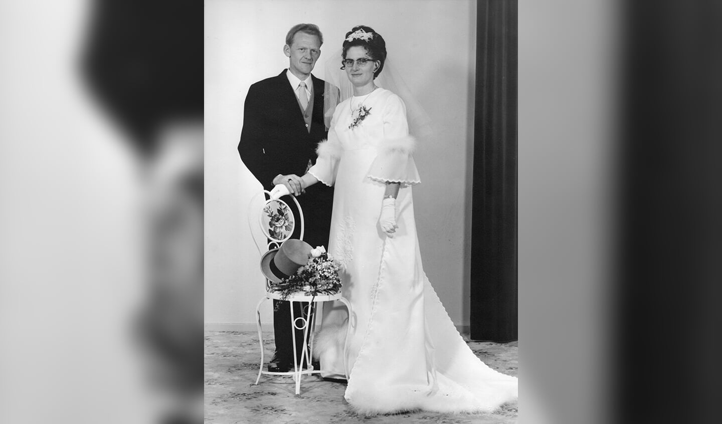 Bertus en Christien Biemans stapten 50 jaar geleden in het huwelijksbootje