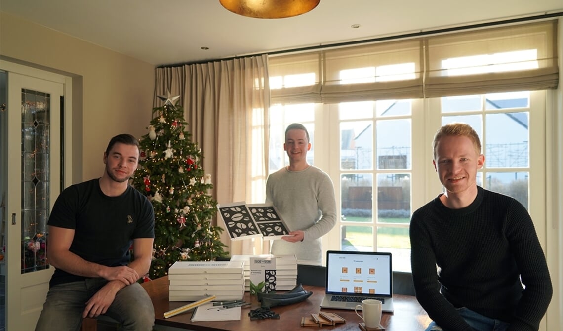 Vlnr. Jasper, Martijn en Sander
