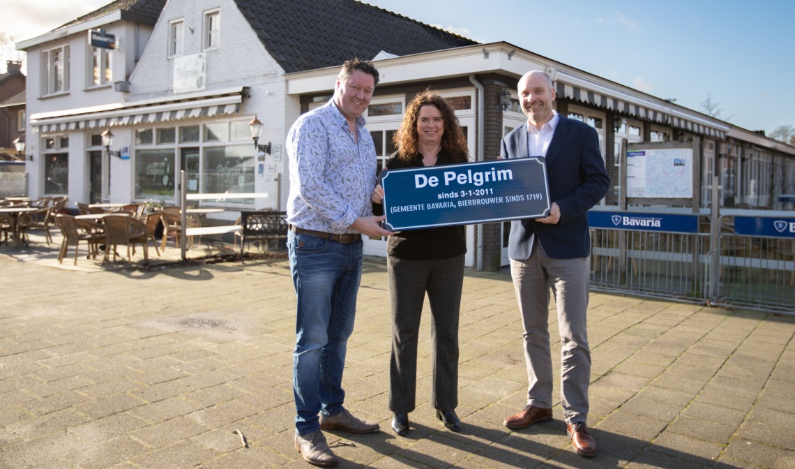 Vlnr: Danny Vos, Anita van Wijk en Robert Hellings
