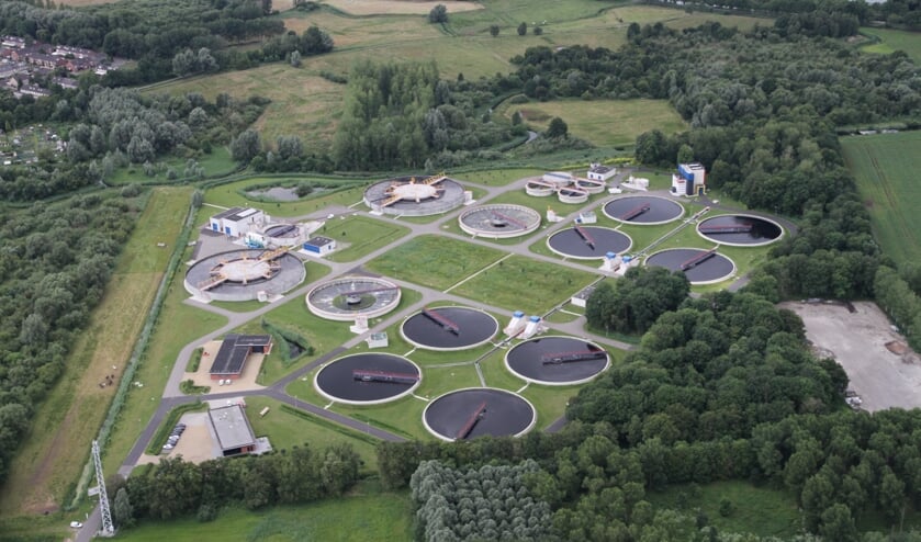 De rioolwaterzuiveringsinstallatie in Aarle-Rixtel | Fotonummer: 863f72