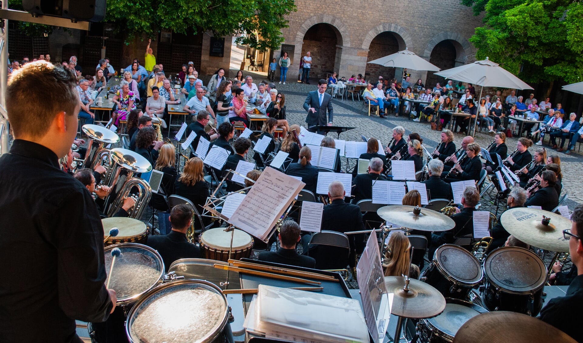 Harmonie St. Caecilia op concertreis in Trier (Duitsland)