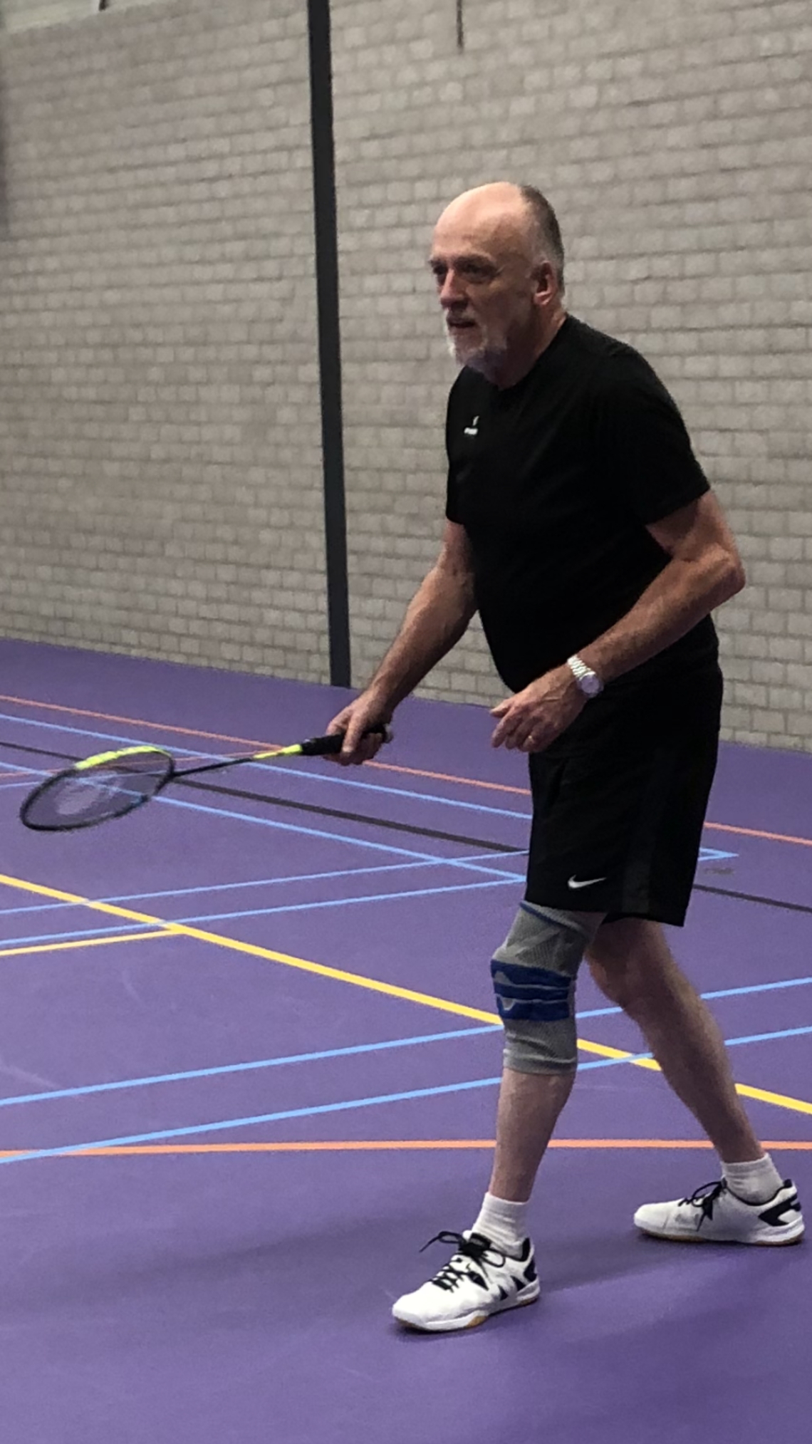 Rudi van Maaren is een van die vrijwilligers die altijd klaar staat om mee een clinic in te vullen.
