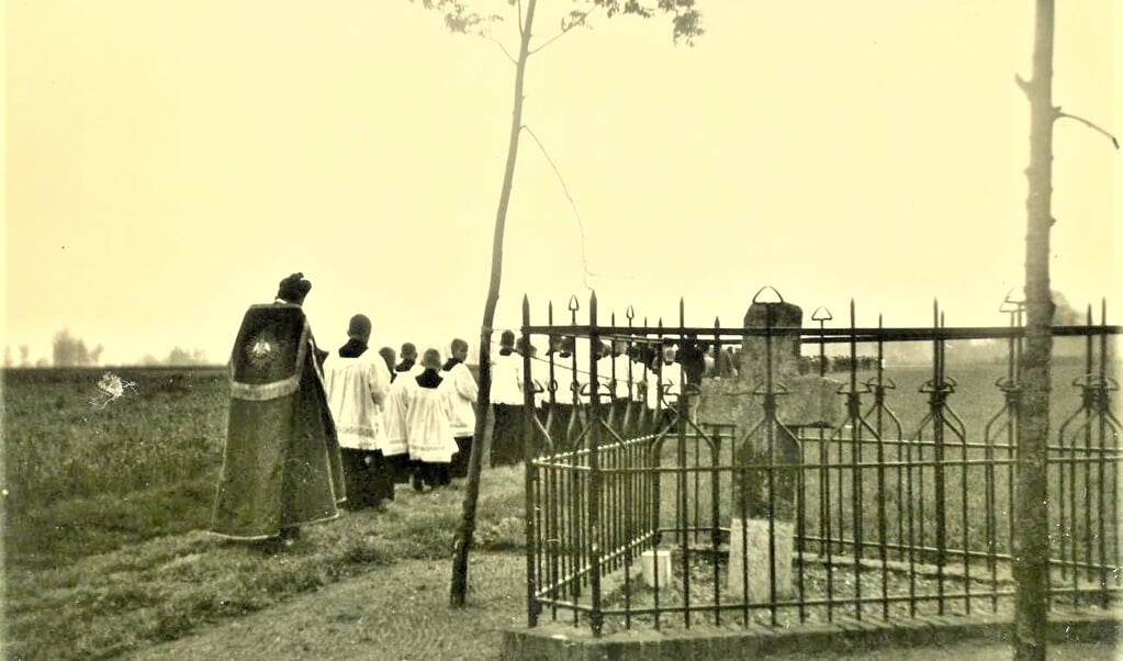 Het Hagelkruis in Aarle-Rixtel omstreeks de jaren '50