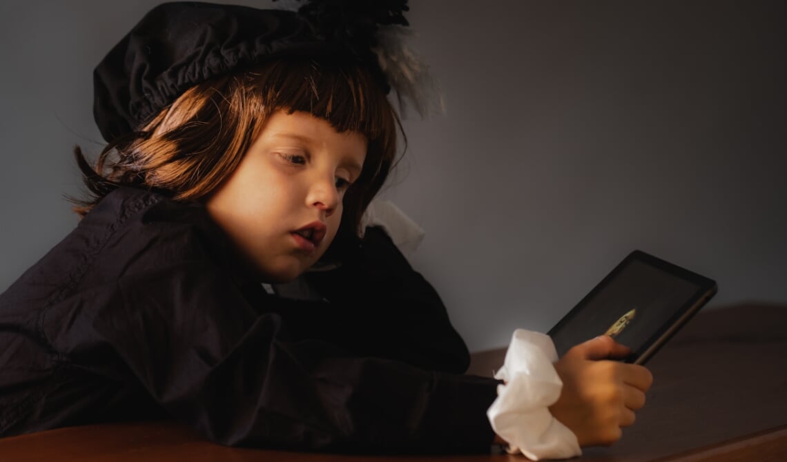 <p>De foto van Debbie Kweens. Het werk van Frans Hals in een modern jasje met het gebruik van de iPad in plaats van een boek</p>