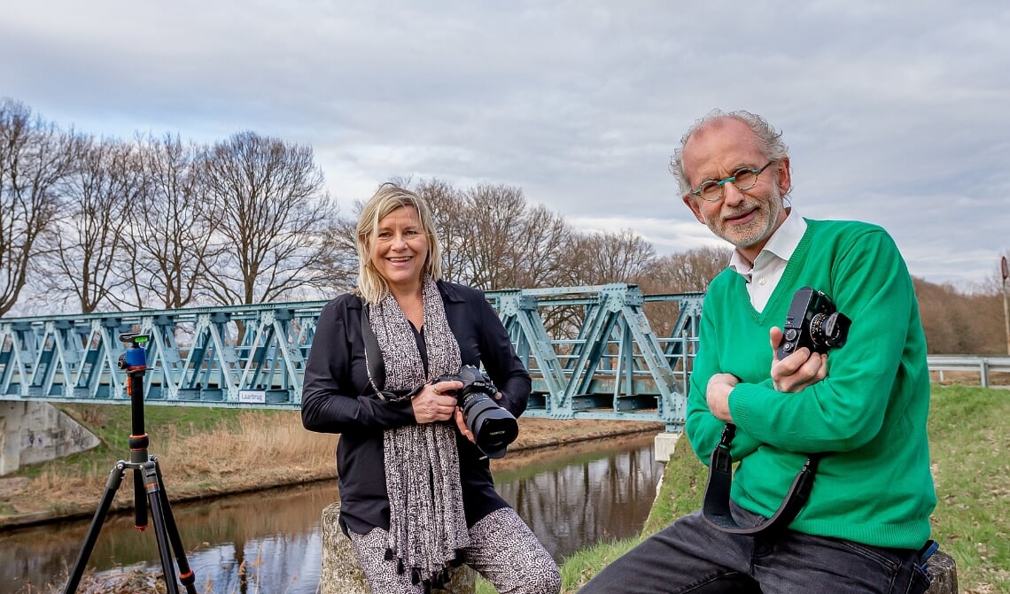 <p>Juryleden van Het Perfecte Plaatje Laarbeek: beroepsfotografen Liesbeth van Boxtel en Joost Duppen</p>
