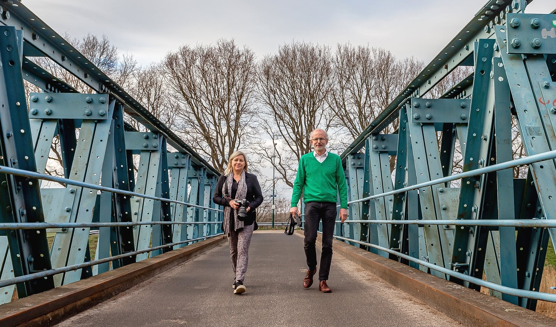 Juryleden van Het Perfecte Plaatje Laarbeek, Liesbeth van Boxtel en Joost Duppen