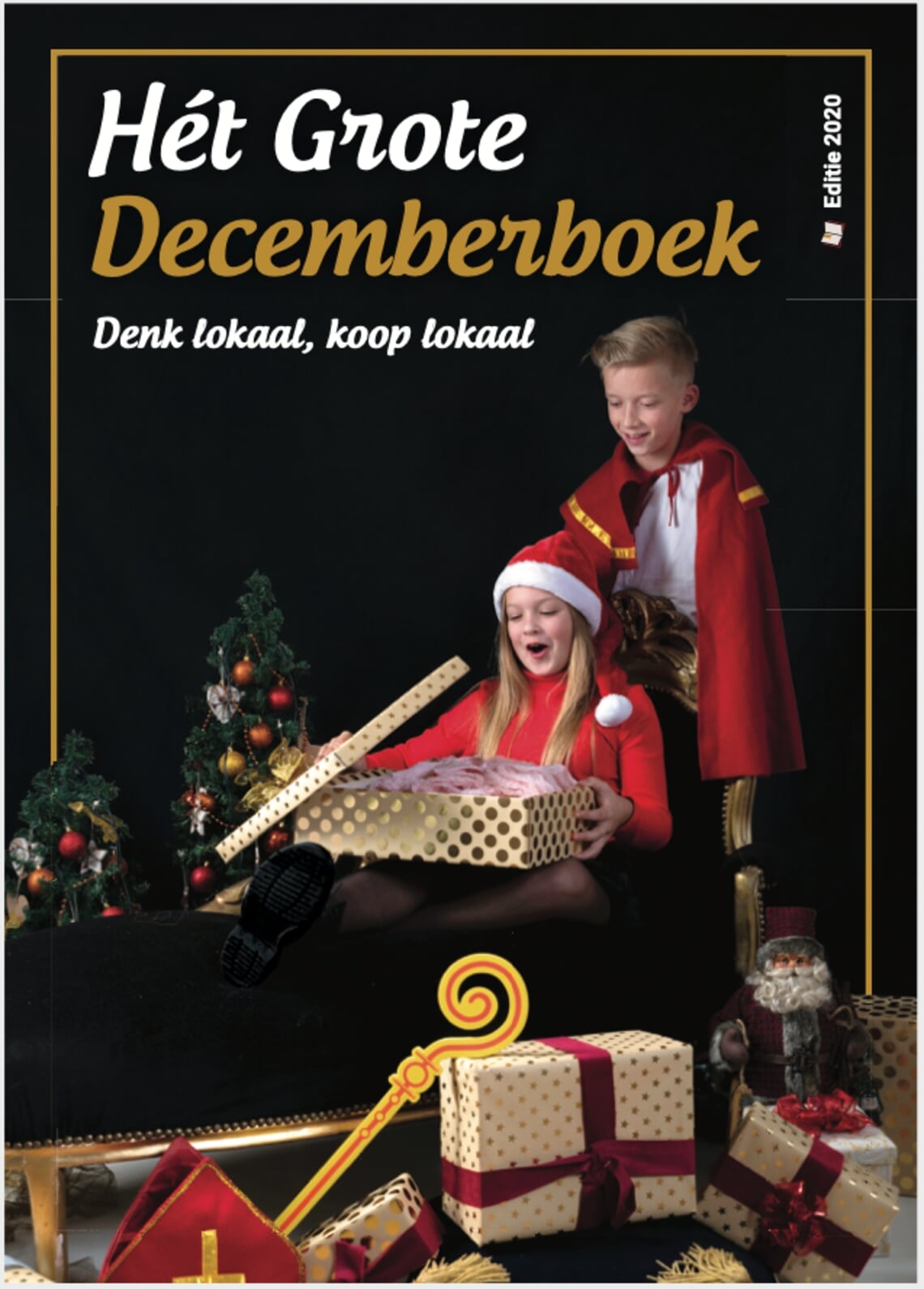<p>De cover van Hét Grote Decemberboek 2020</p>