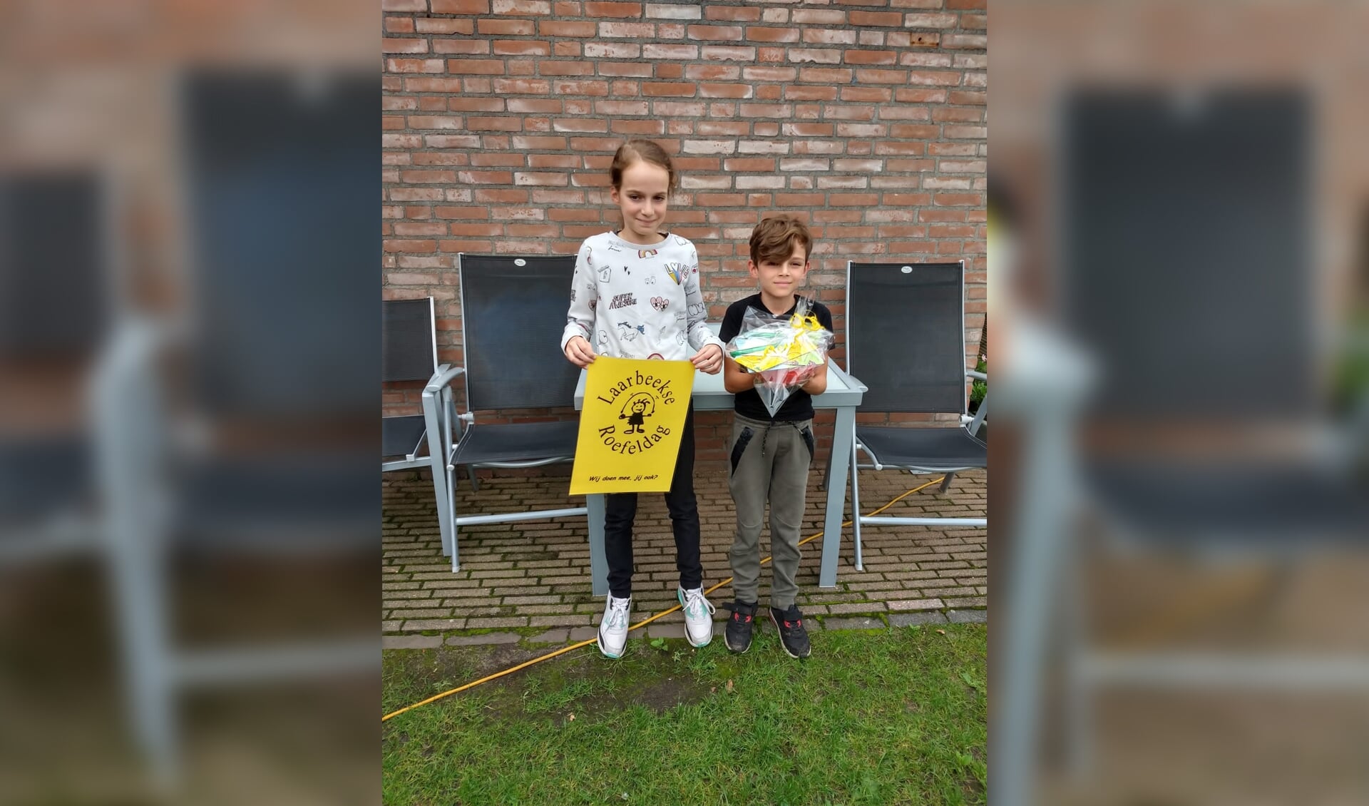 De winnaars van de Roefelmaand: Nina en Nick van Eck