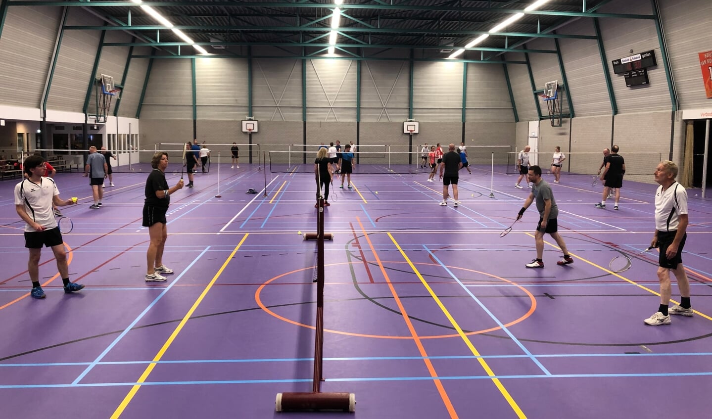 Er mag weer gebadmintond worden bij Badminton Club Lieshout.