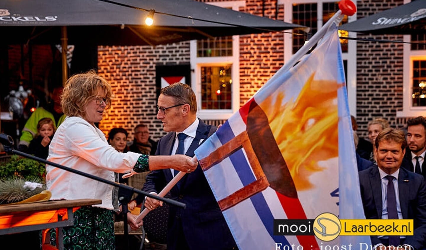 Ontsteking bevrijdingsvuur in Laarbeek.