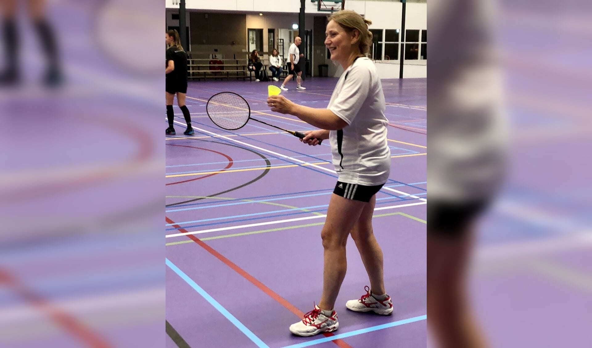 Diony Janssen heeft dit jaar de titel 'vrijwilliger van het jaar' gekregen bij Badminton Club Lieshout
