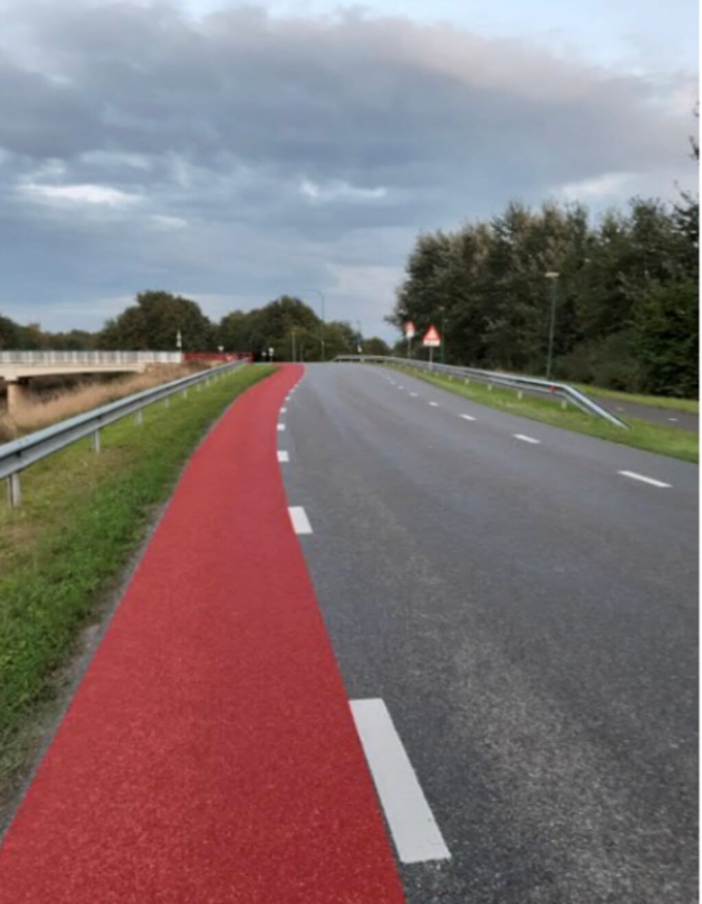 Er wordt een mooie stap gezet naar meer veiligheid voor de fietsers op de Deense hoek.
