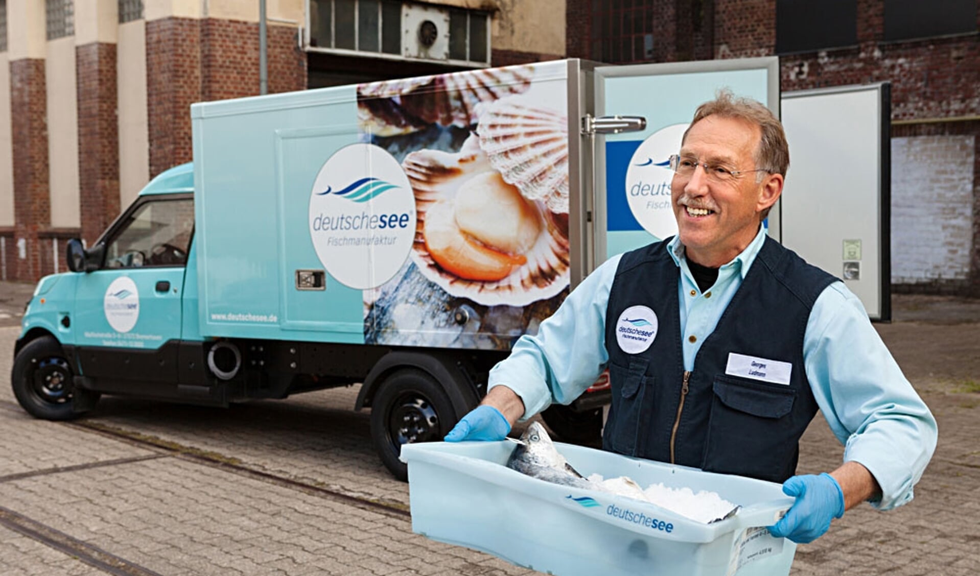  De klanten van Deutsche See, van visdetailhandel tot horeca, worden beleverd met het eigen wagenpark.