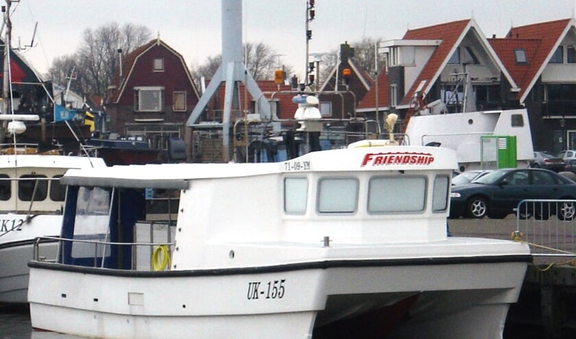 H In de Nederlandse staandwantvisserij zijn catamarans geen opvallende verschijning.