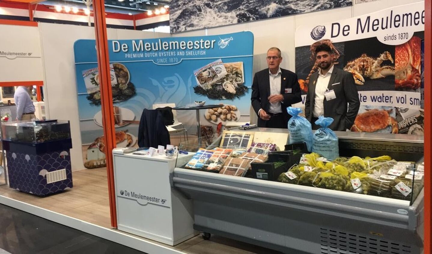 H Oesters speelden de hoofdrol op de stand van De Meulemeester.