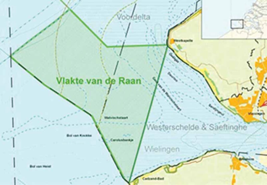H Vlakte van de Raan, Natura 2000-water voor de ingang van de Westerschelde.