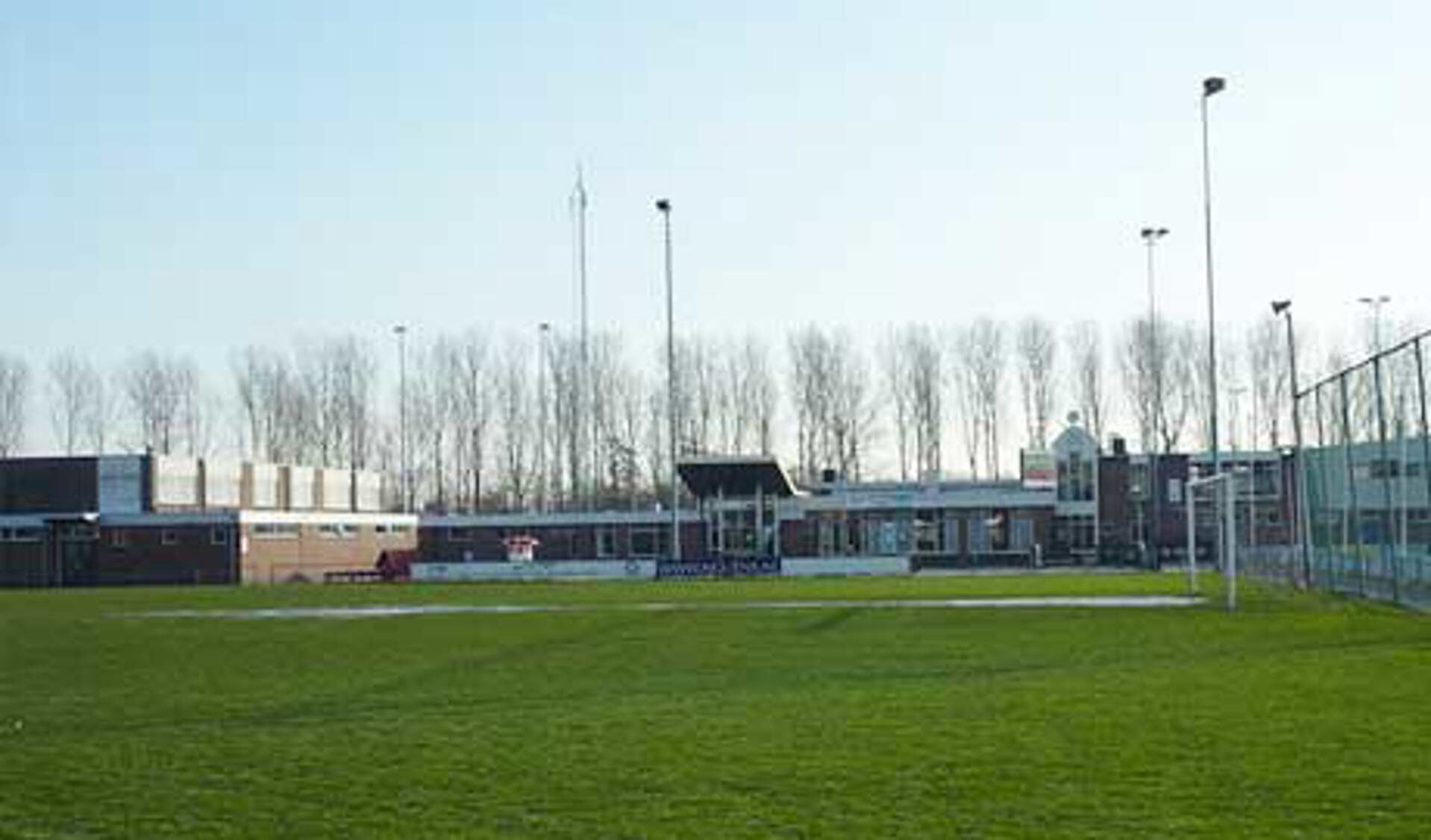 Het sportpark van SJC kan deel uitmaken van de groene entree van Noordwijk.