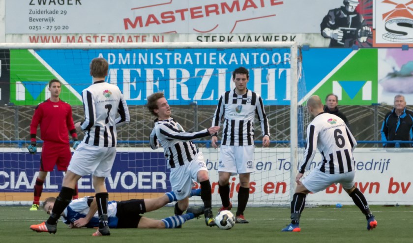 Timo Ruigrok aan de bal. | Foto: Johanna Wever
