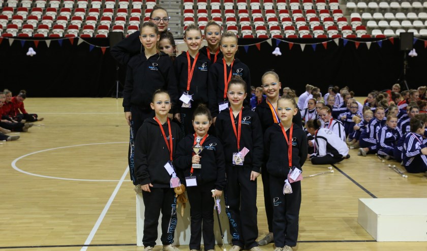 Het Juvenille large team van Inspiration is Nederlands kampioen. | Foto: pr.
