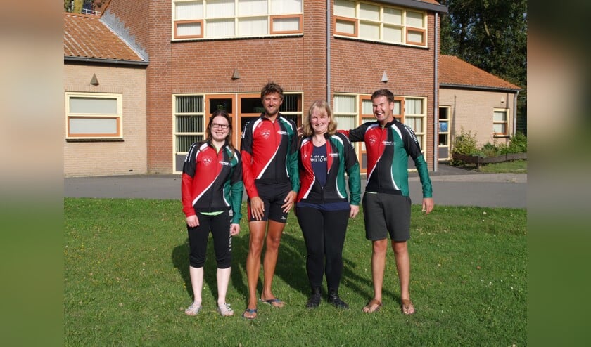 V.l.n.r. Marieke Kuijt, Remco van Beelen, Michelle Zeeman en Peter Le Clercq. | Foto: PR