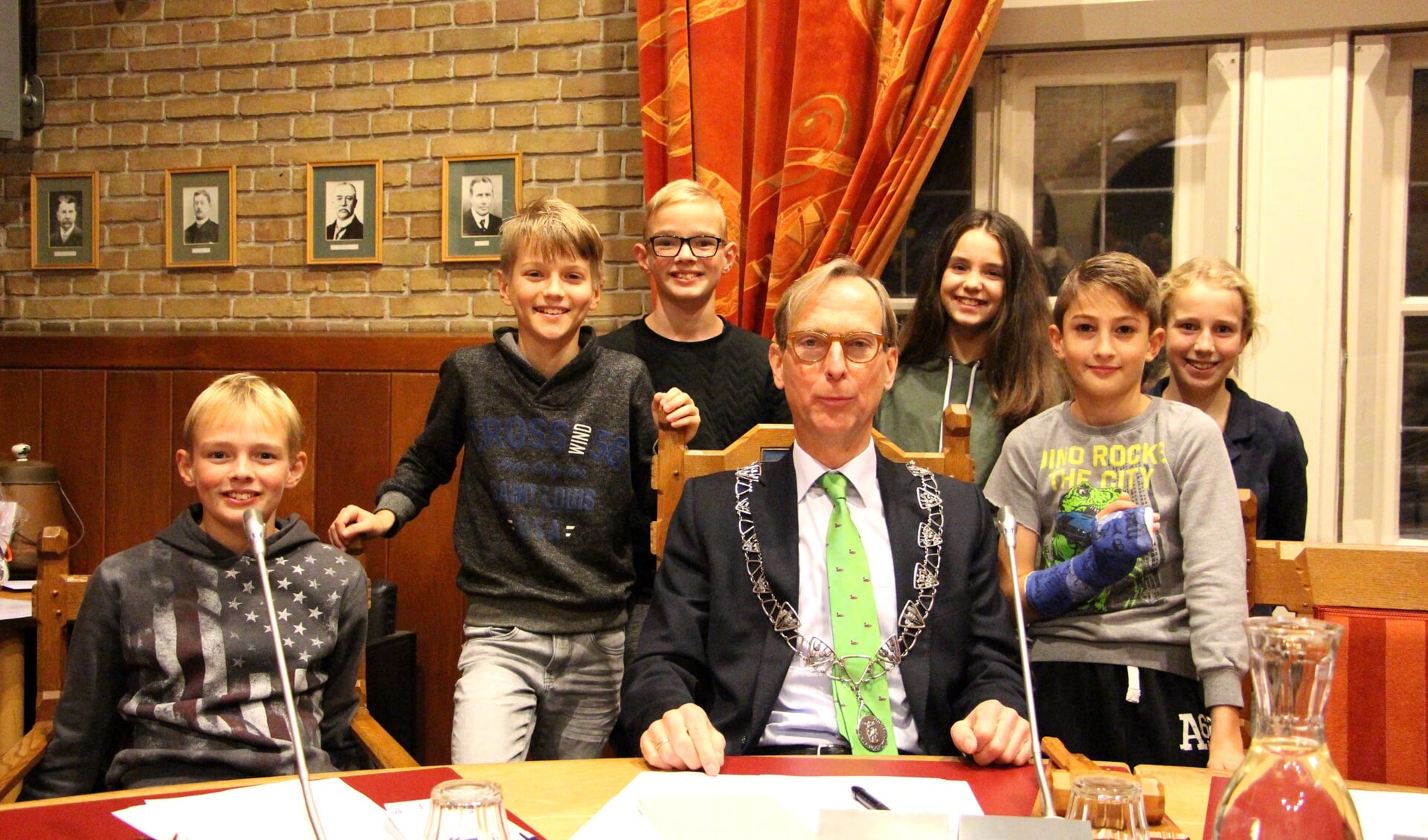In Noordwijkerhout was de kindergemeenteraad afgelopen najaar, een groot succes. | Foto: Hans Geerlings