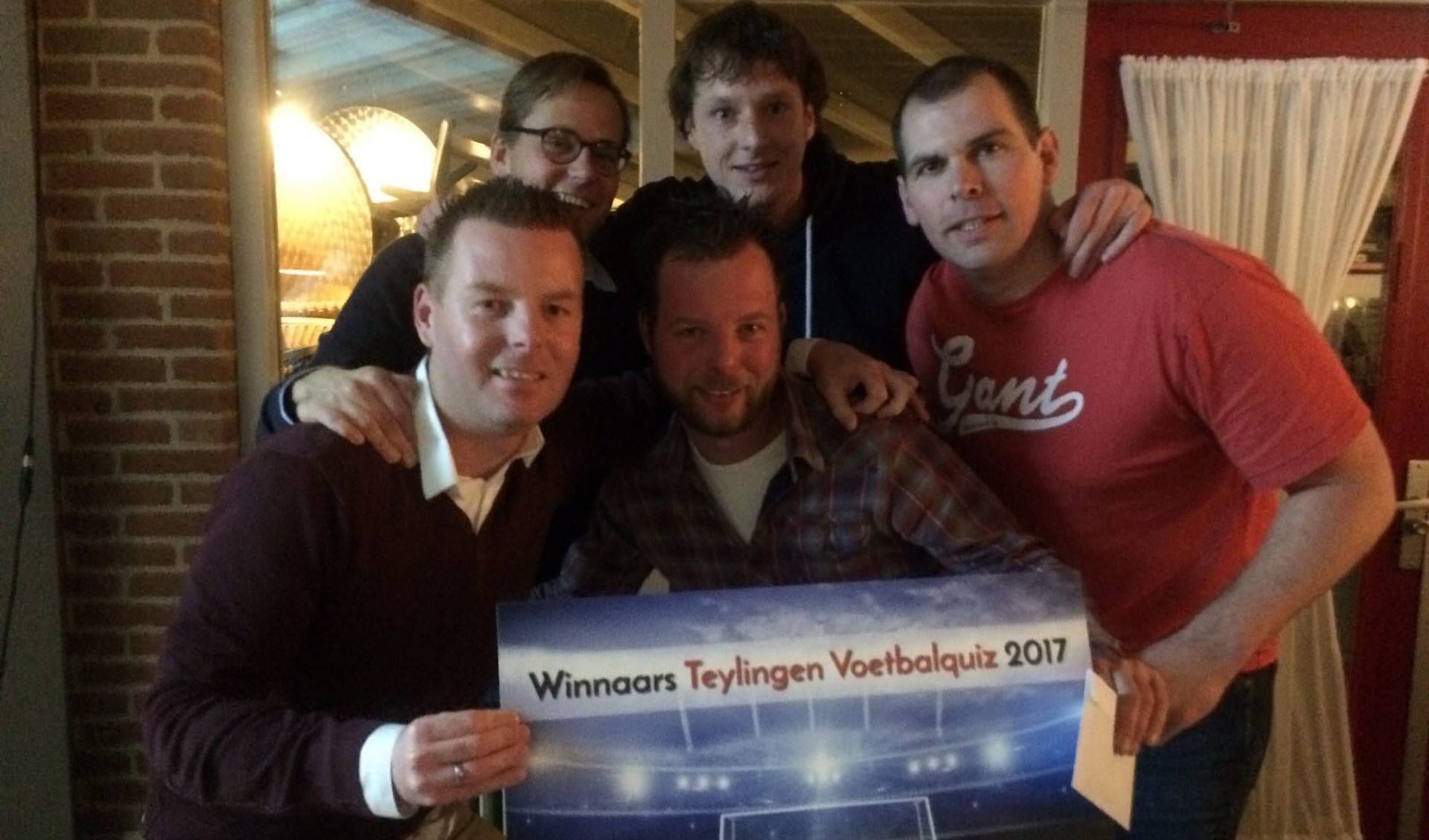 Het winnende Team Jonkman: Rob Jonkman, Bob van Zanten, Bas Jonkman, Robbert van Arkel en Olav Streng. | Foto: pr.