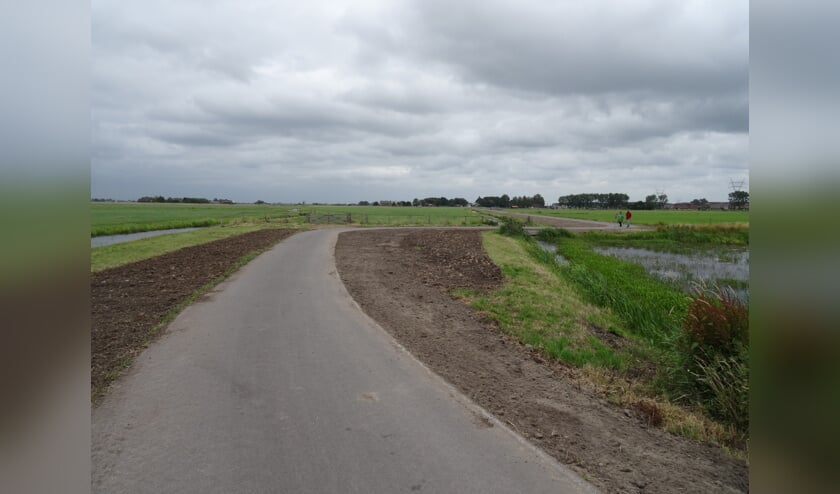 Het fietspad in Leiderdorp ligt er al, nu die in Teylingen nog. | Foto: archief/Corrie van der Laan