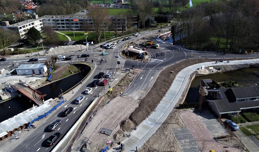 De werkzaamheden aan de Nagelbrug tijdens het voorjaar. | Foto: pr./Maurice Hoogeveen